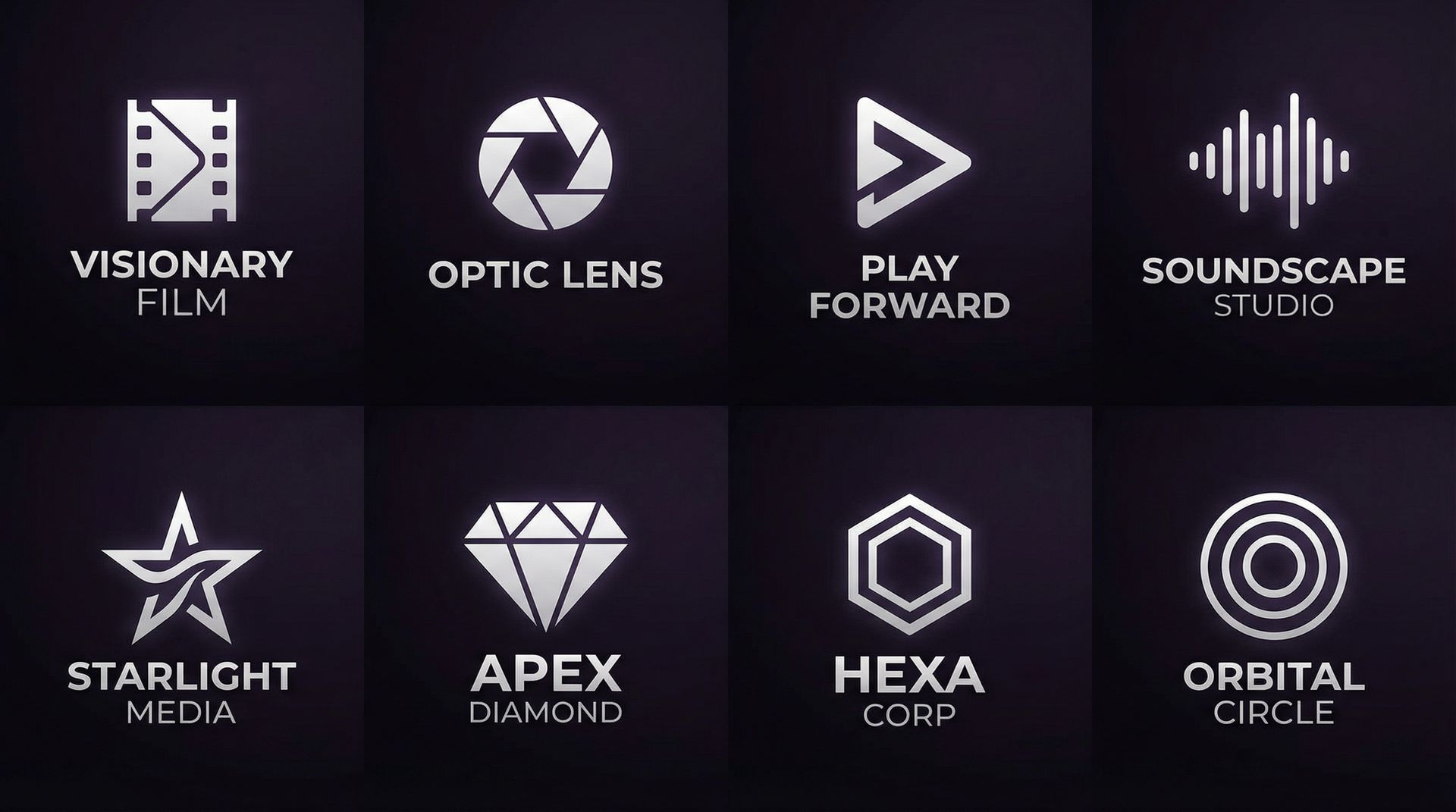 抖音风合作品牌Logo墙